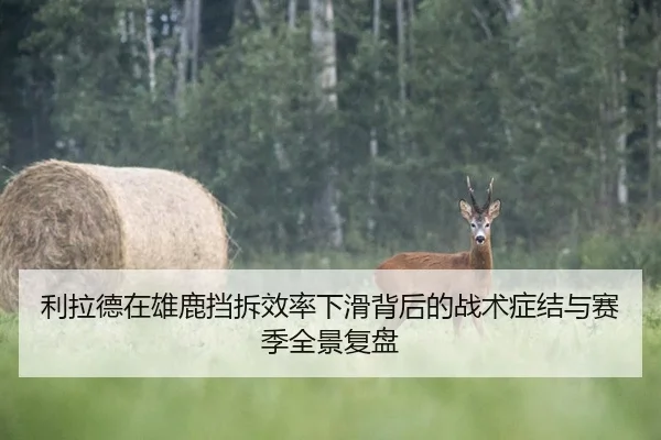 利拉德在雄鹿挡拆效率下滑背后的战术症结与赛季全景复盘